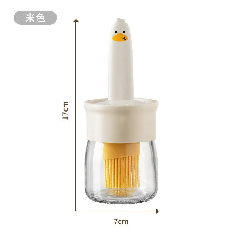 Non-Drip Oil Brush Bottlae – Easy Cooking Tool