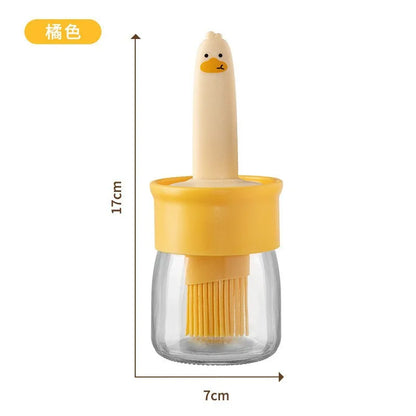 Non-Drip Oil Brush Bottlae – Easy Cooking Tool
