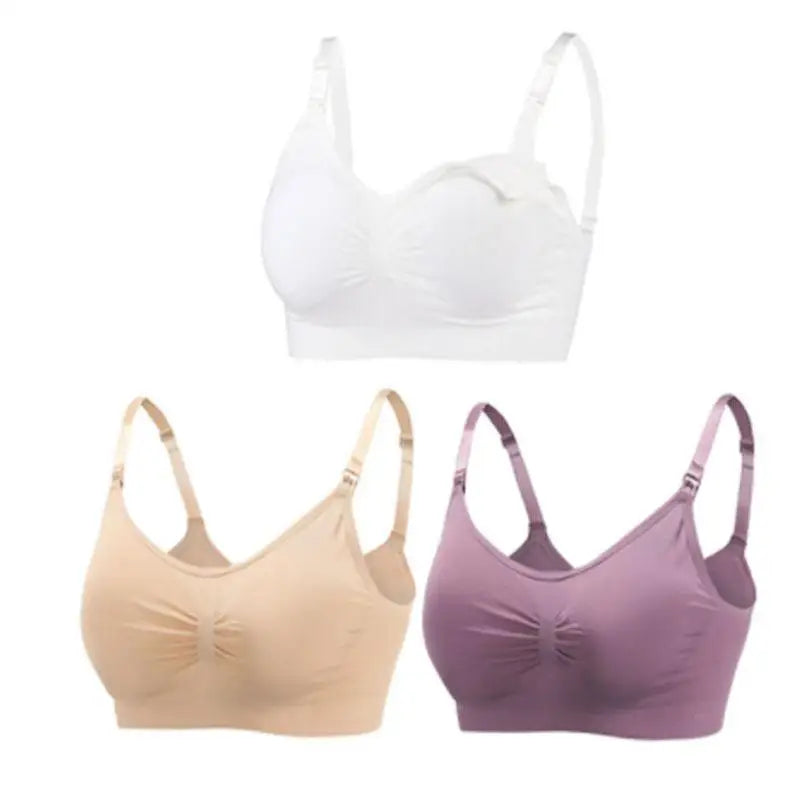 Breathable Seamless Cotton Bra – Soft Daily Comfort