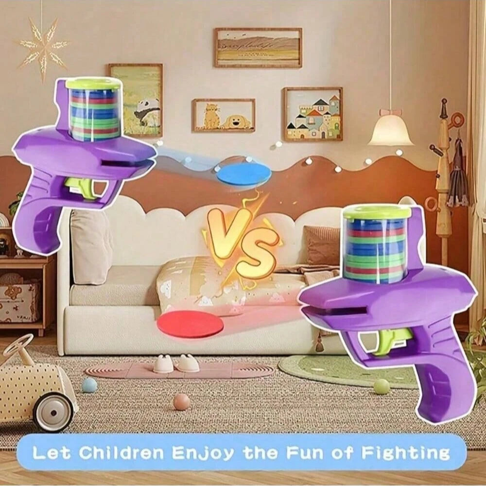 Foam Disc Launcher Toy for Kids Indoor and Outdoor