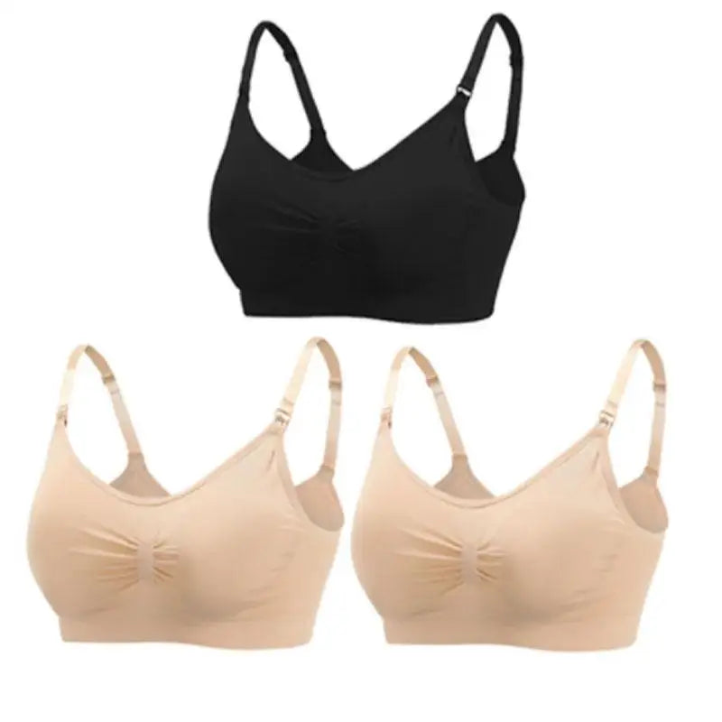Breathable Seamless Cotton Bra – Soft Daily Comfort
