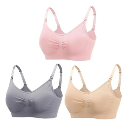 Breathable Seamless Cotton Bra – Soft Daily Comfort