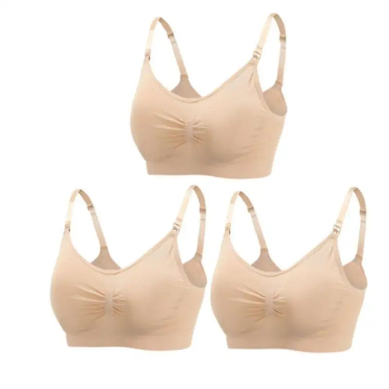 Breathable Seamless Cotton Bra – Soft Daily Comfort