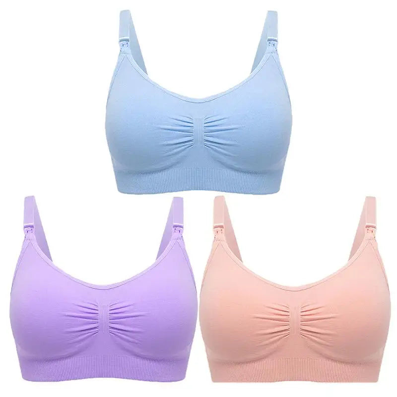Breathable Seamless Cotton Bra – Soft Daily Comfort