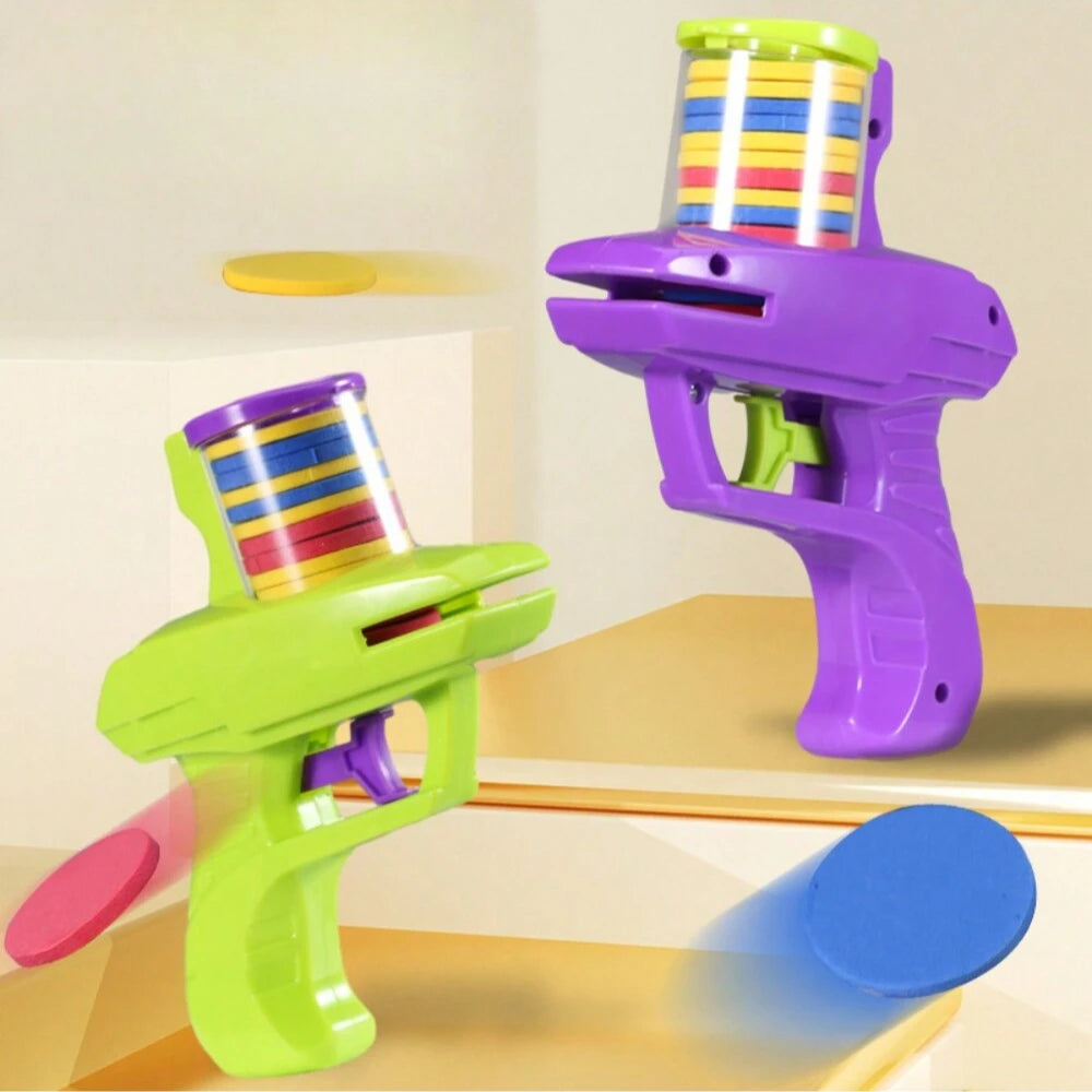 Foam Disc Launcher Toy for Kids Indoor and Outdoor