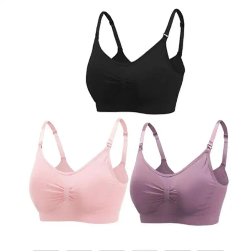 Breathable Seamless Cotton Bra – Soft Daily Comfort