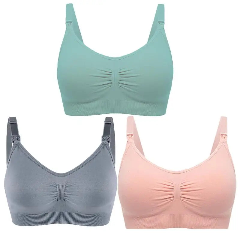 Breathable Seamless Cotton Bra – Soft Daily Comfort