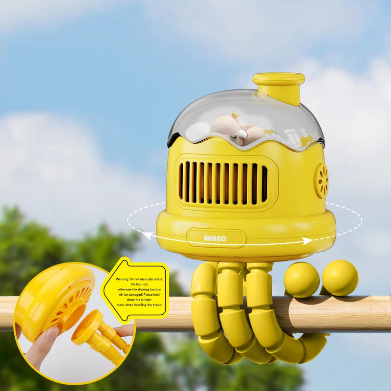 Rechargeable Baby Fan – Cool Comfort on the Go